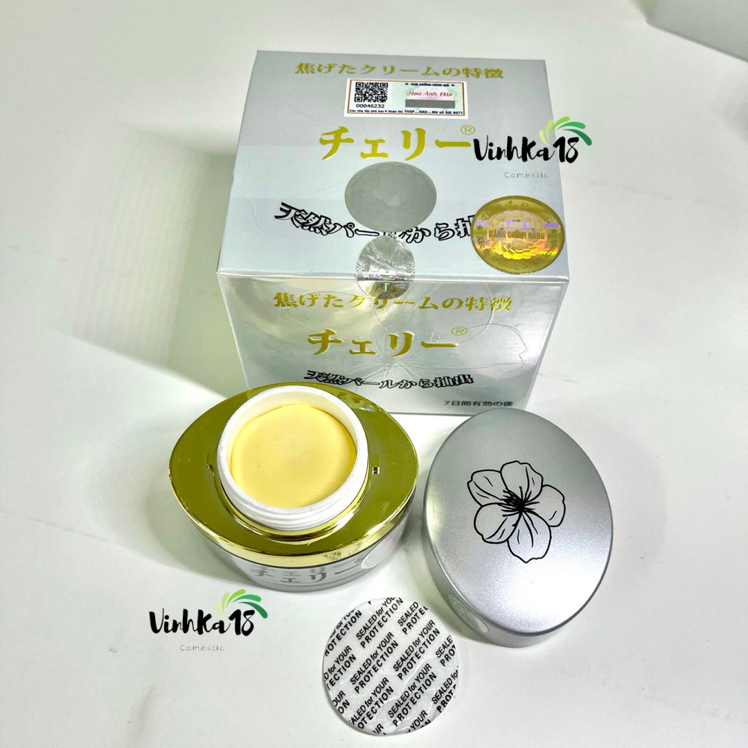[ĐẠI LÝ] チェリー KEM FACE HOA ANH ĐÀO NHẬT BẢN [CHÍNH HÃNG] 15g - 3