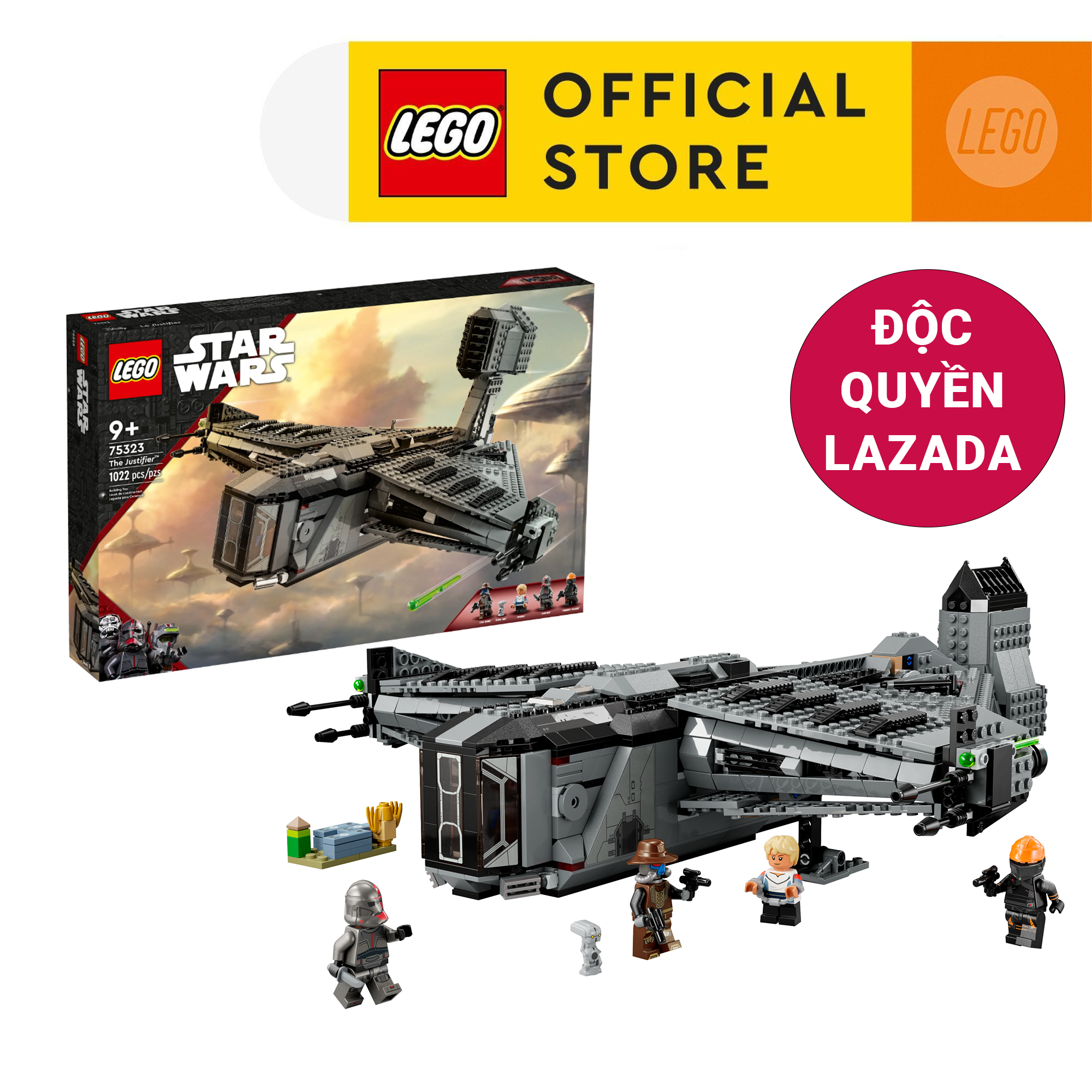 Lego star wars đồ chơi lắp ráp 75323 phi thuyền justifier