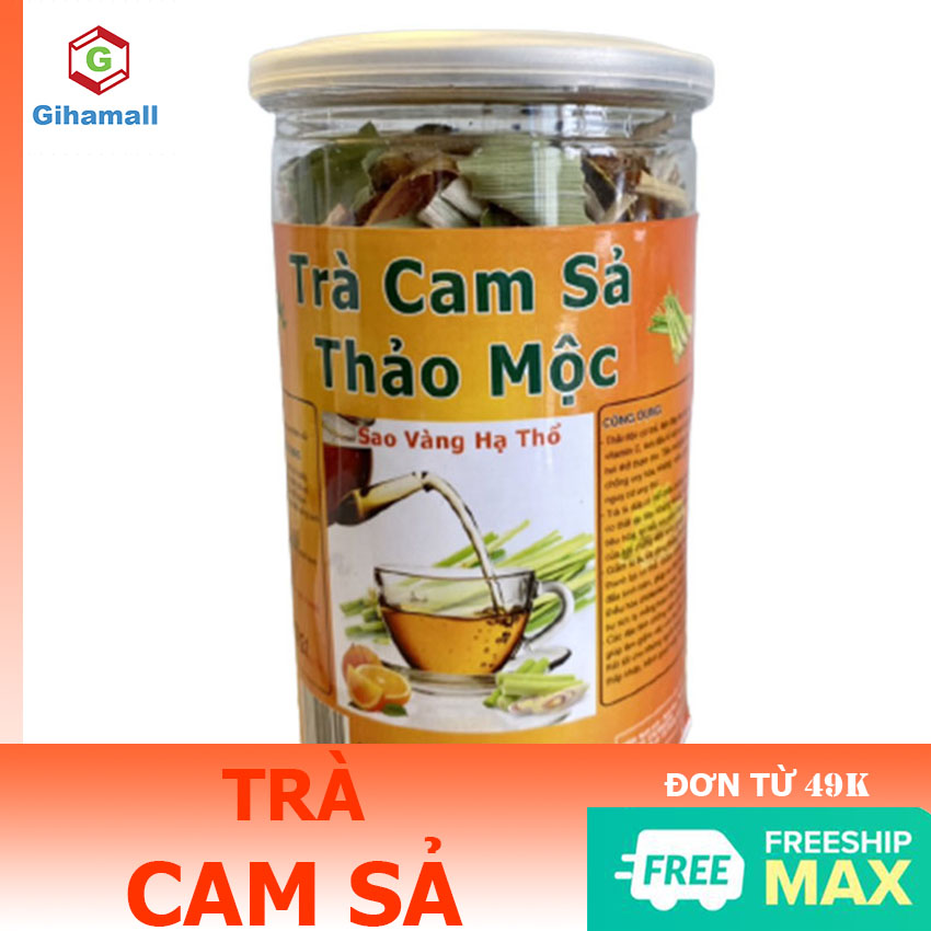 Trà cam sả - giúp giảm cân detox hộp 100g