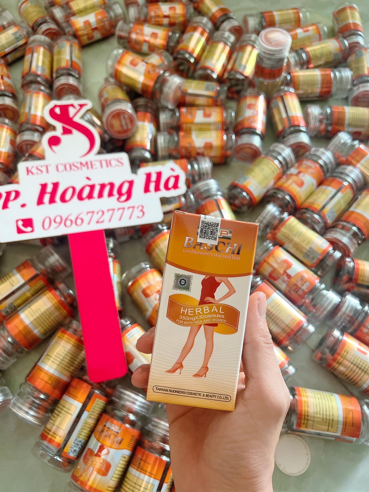 Viên Uống Giảm Cân Baschi Cam víp 30 Viên chính hãng