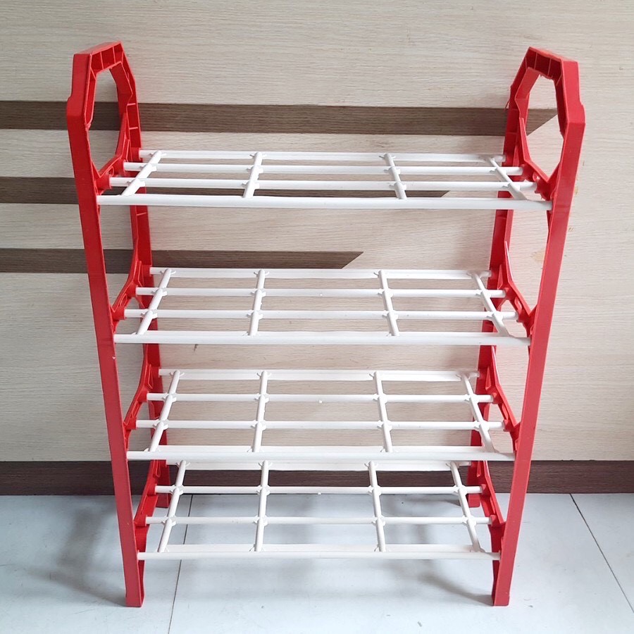 Kệ dép nhựa, Kệ để giày dép 4 tầng tiện dụng