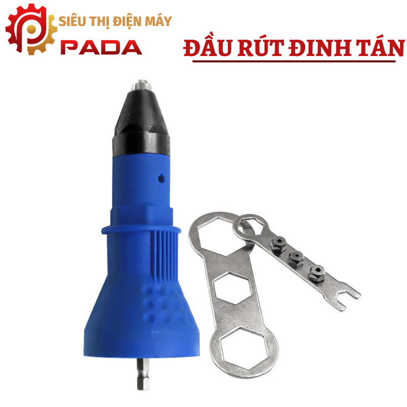 Đầu rút đinh tán,đinh rive siêu tiện dụng gắn máy khoan