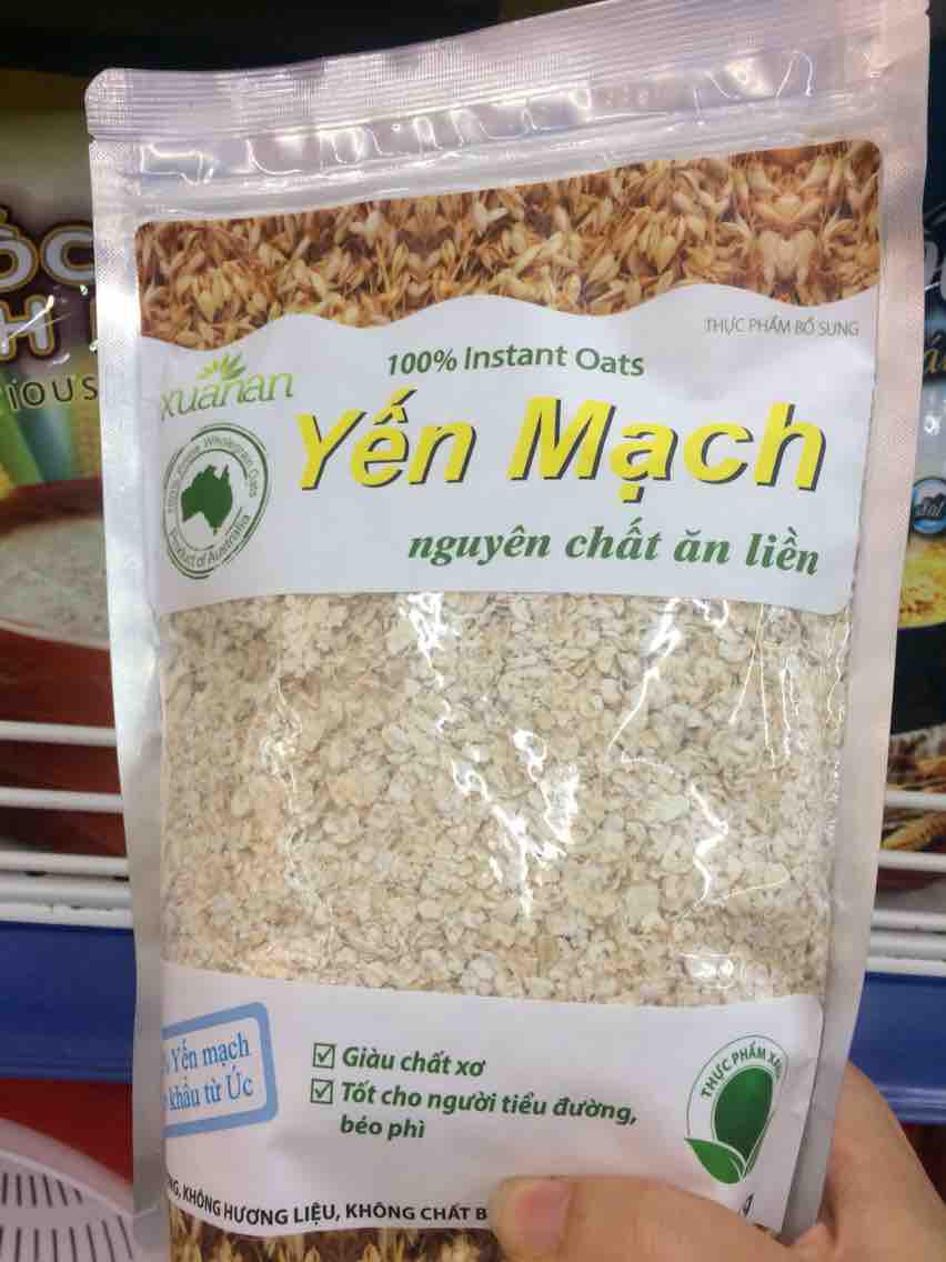 Yến mạch nguyên chất ăn liền 400gr