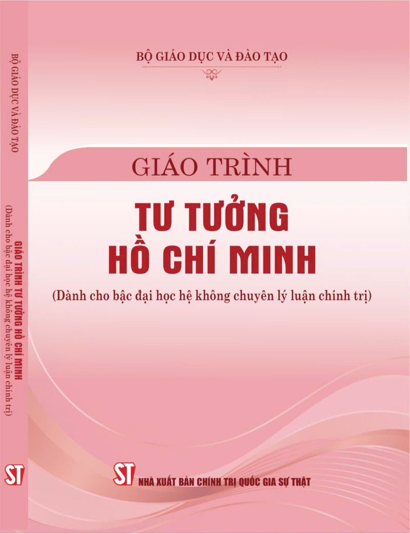 Giáo trình Tư tưởng Hồ Chí Minh (Dành cho bậc đại học hệ không chuyên lý luận chính trị) [MỚI NHẤT]