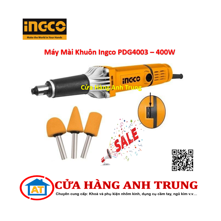 Máy mài khuôn ingco pdg4003 - 400w