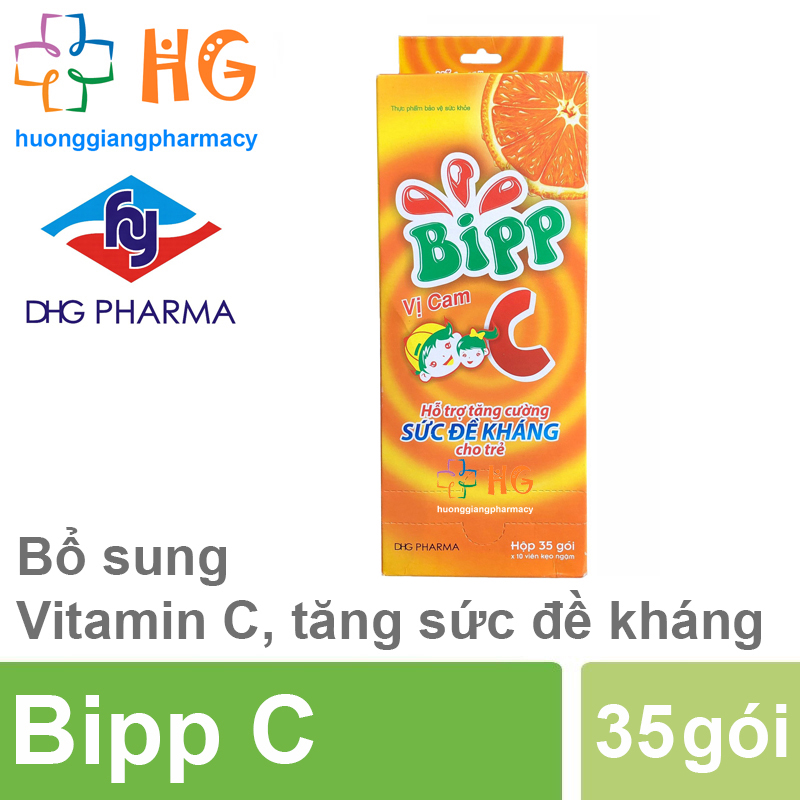 Kẹo ngậm Bipp C
