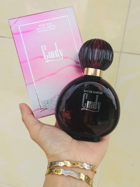 Nước hoa cindy n5 90ml hồng tím