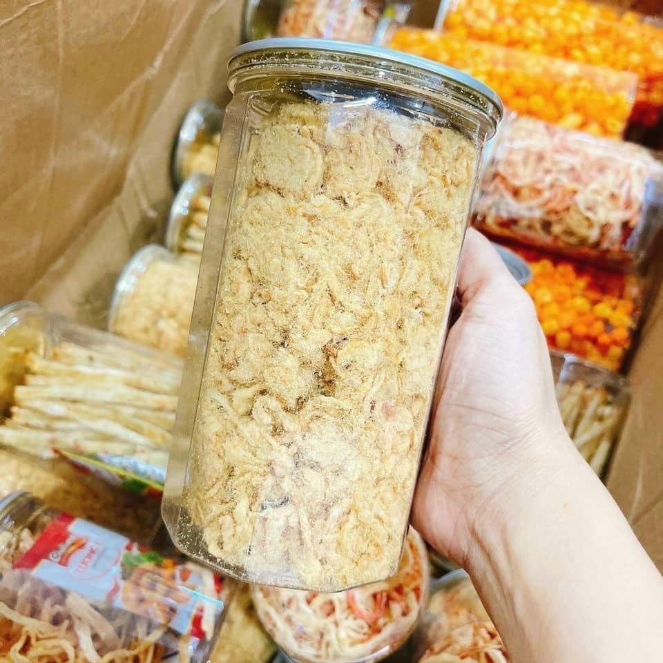 Chà bông heo xù