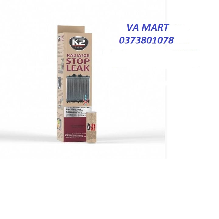 Radiator Stop Leak 18,5g- bột dung dịch bịt chỗ rò rỉ do thủng, hở mối nối, gioăng két nước ô tô