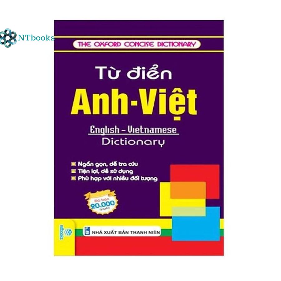 Sách Từ điển Anh- Việt Mini - Khổ 7.5x12.5cm _ NTbooks