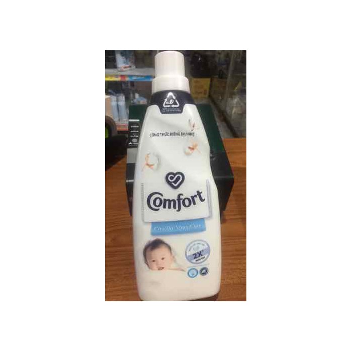 Nước xả vải comfort đậm đặc cho da nhạy cảm chai 800ml
