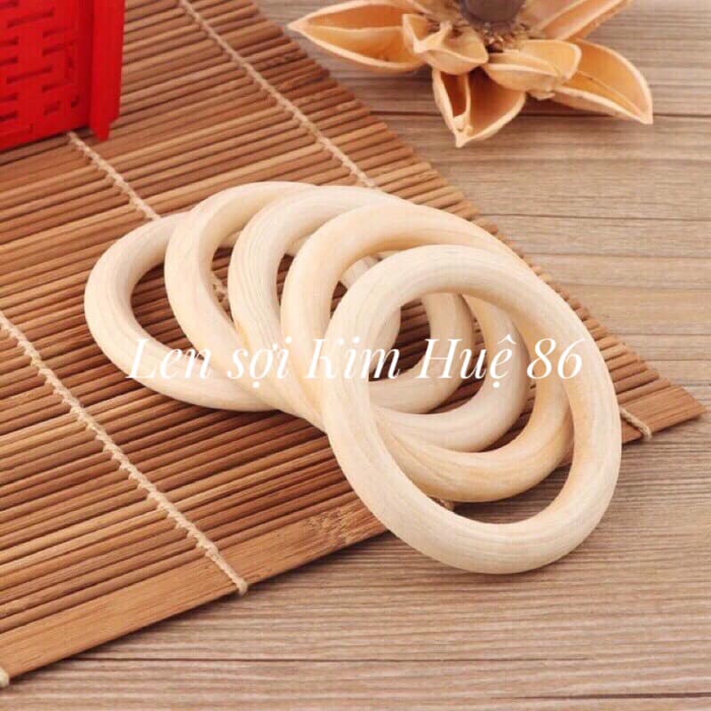 Lục lạc vòng gỗ 7cm