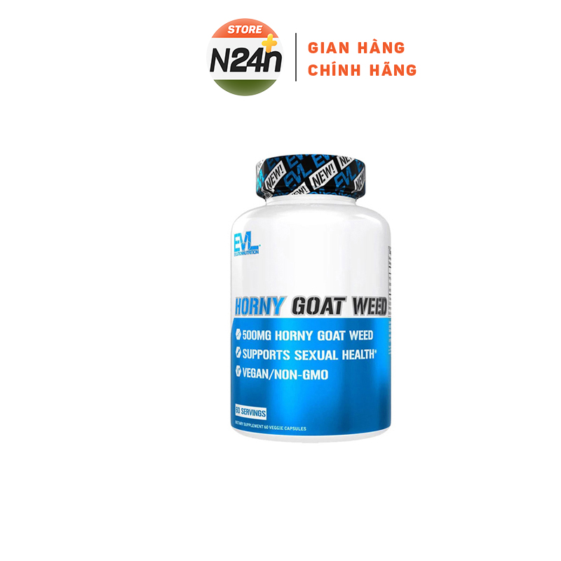 Evl horny goat weed viên uống tăng cường t e s t o s t e r o n e, cải thiện s i n h l ý cho nam giới 60 viên