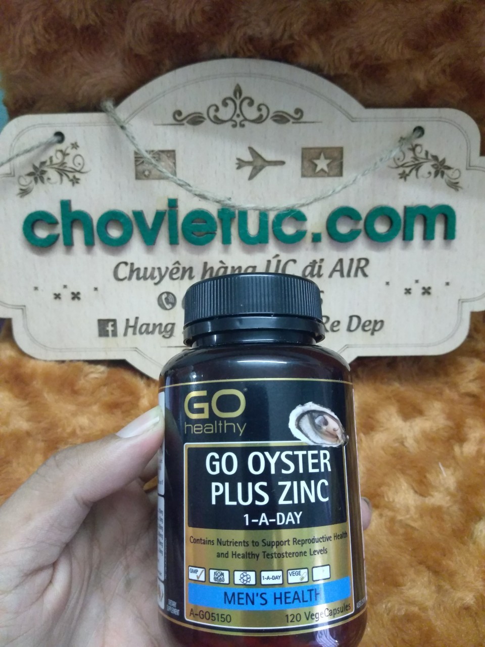 [HCM]Tinh Chất Hàu ÚC  GO Healthy Oyster Plus 120 Viên