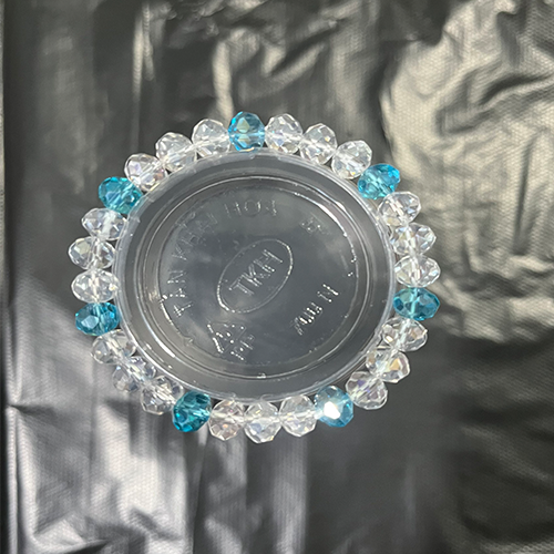 Vòng tay chuỗi đá pha lê 8li mix màu - 3.1