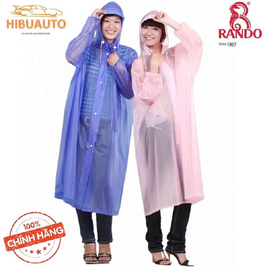 [HCM]Áo mưa Rando Poncho Dây kéo trong màu APPC09