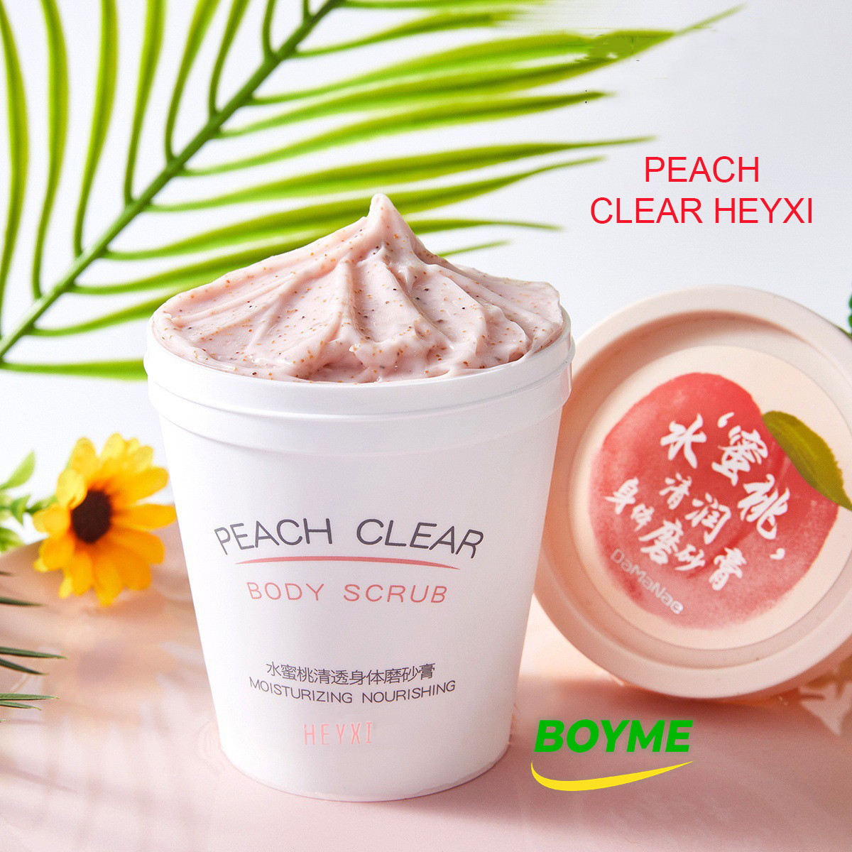 Tẩy Da Chết Body, Tay Te Bao Chết Body HEYXI 200g, Tẩy Tế Bào Chết Cấp Nước, Dưỡng Ẩm, Làm Sạch Da Và Trẻ hóa, Cho Làn Da Mịn Màng Và Trắng Sáng Hơn, Giúp Bạn Tự Tin Tỏa Sáng - SUKA