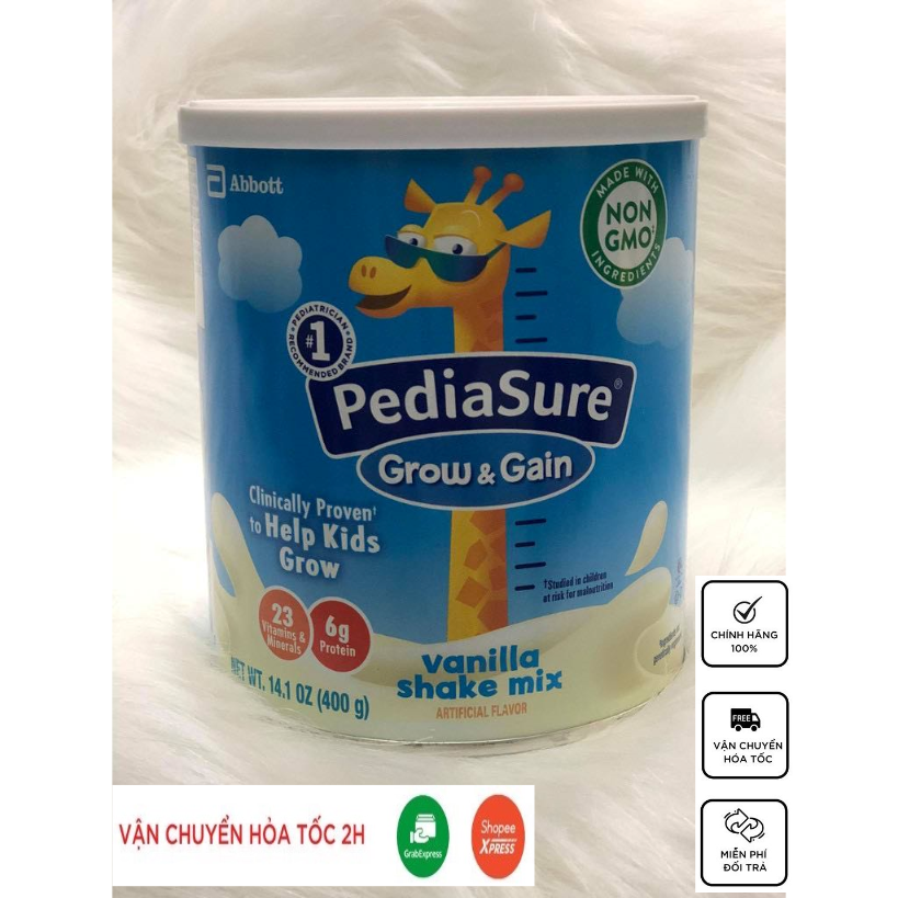 Sữa Pediasure Grow & Gian Mỹ vị VanI 400g