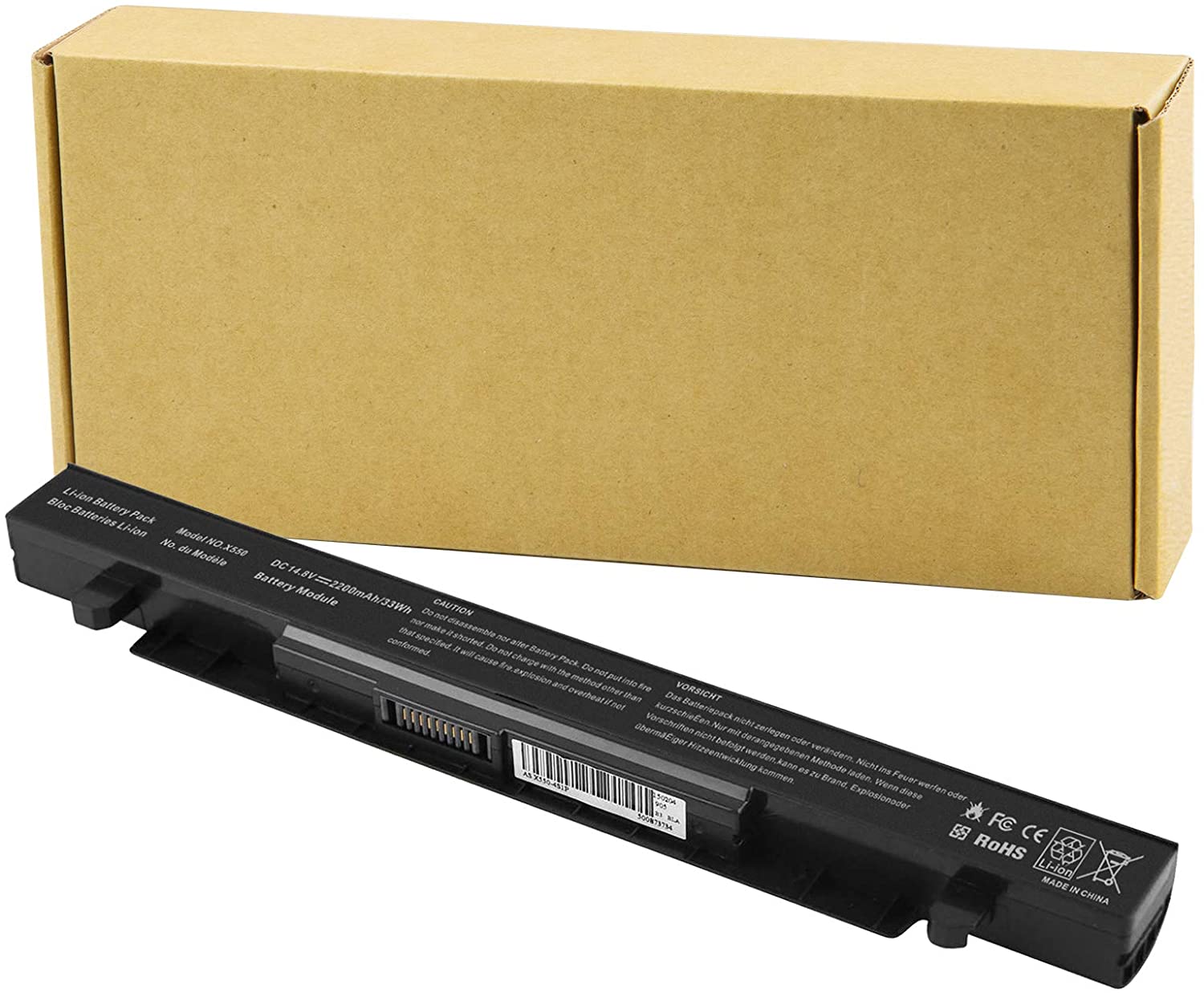 Pin cho Laptop Asus X550 X550A X550C X550E X550J Bảo Hành Toàn Quốc 12 Tháng !
