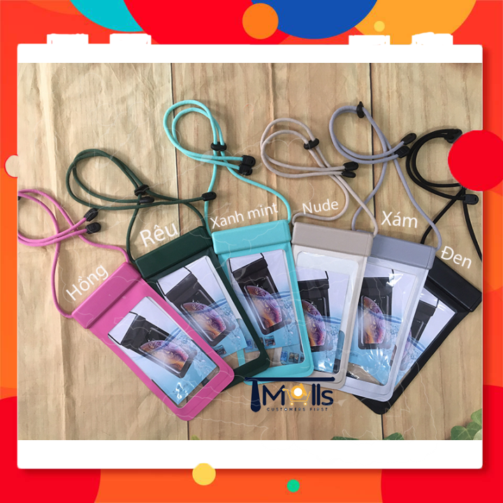 Túi đựng điện thoại chống thấm nước iphone 7/8/X/11/12 loại xịn chính hãng quay phim chụp hình dưới nước