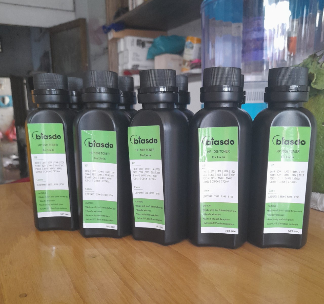 Nạp mực máy in Canon 2900 3000 3300 - Combo 6 chai