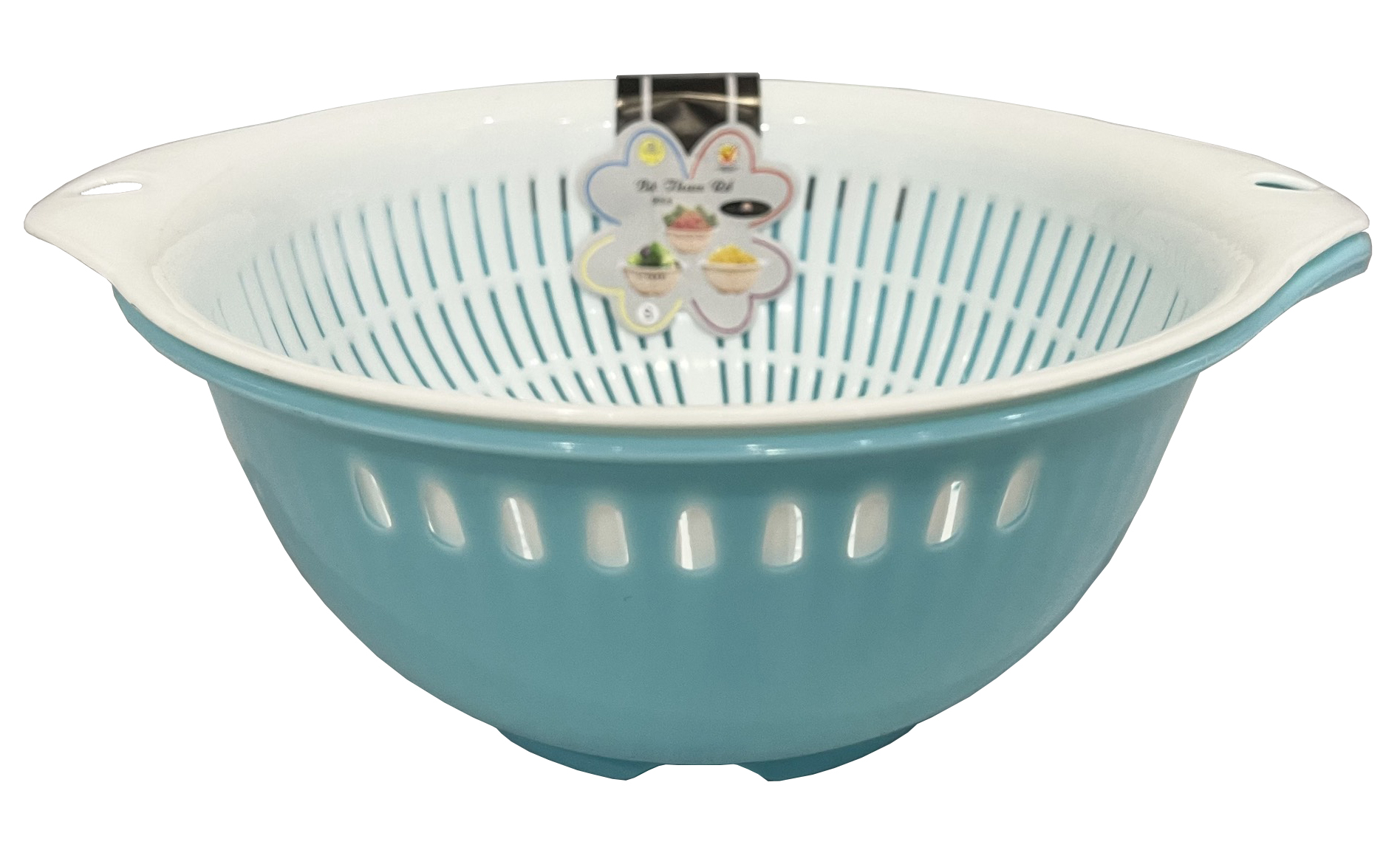 Bộ rổ thau nhựa tròn TỰ LẬP TL988 -21.8x18.2x8cm