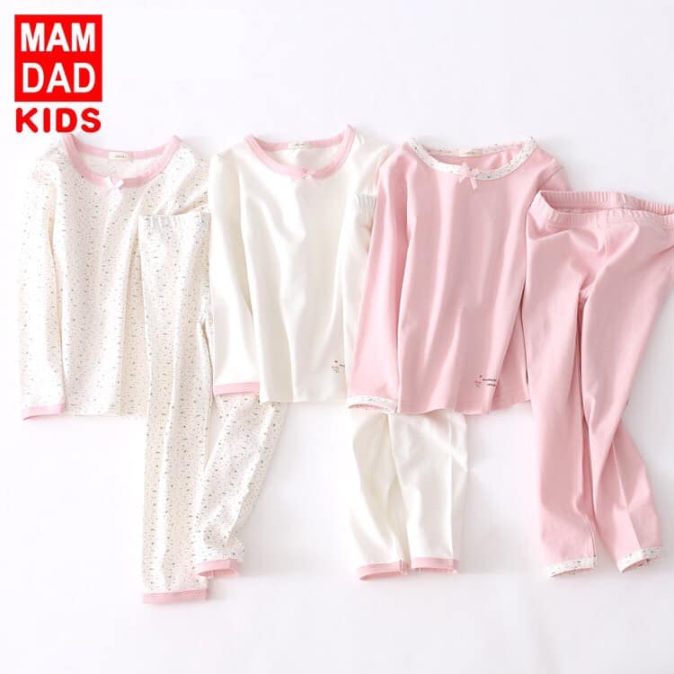 Set bộ ngủ mam dad kids xuất hàn cho bé gái