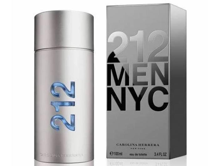 Nước hoa nam 212 men nyc bạc 100ml
