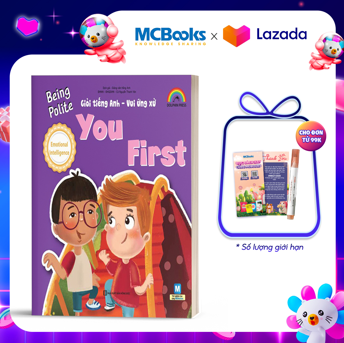 Sách - giỏi tiếng anh - vui ứng xử you first - mcbooks