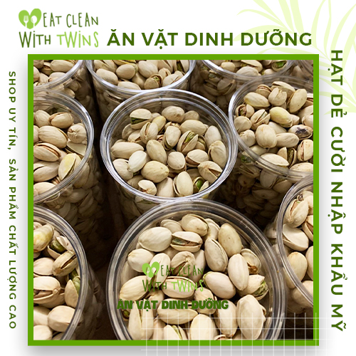 ]Hạt Dẻ Cười MỸ - Hạt dẻ cười 100% Không tẩy trắng - Thơm Giòn - Béo Ngậy 500g