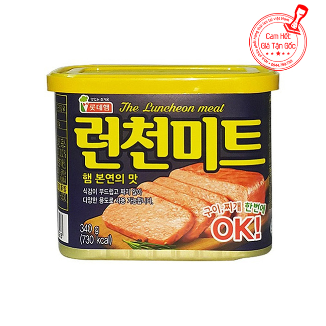 Thịt hộp The Luncheon Meat Hàn Quốc 340gram