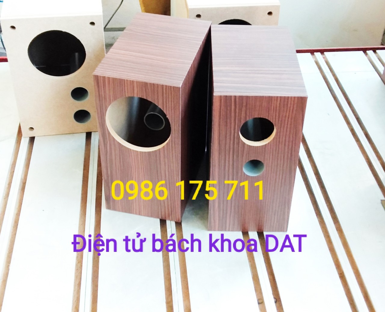 thùng loa toàn dải mini 10cm không có ê căng