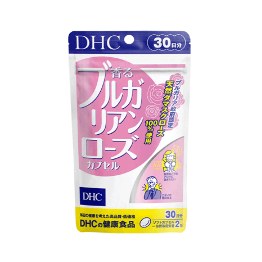 HSD 31 12 2024 Viên uống thơm cơ thể DHC Nhật Bản Rose giúp ngăn mùi tỏa