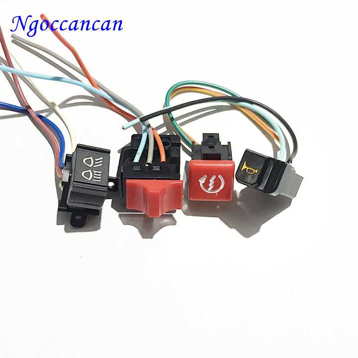 Bộ nút công tắc xe dream