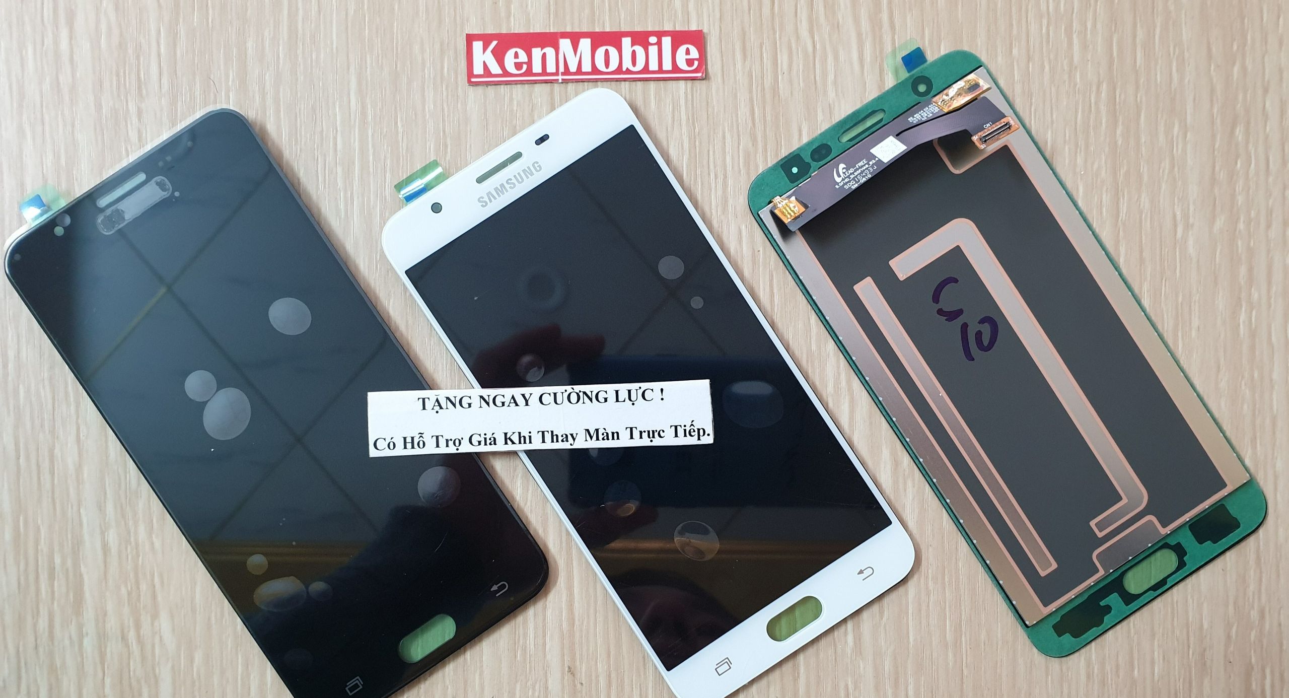  Màn Hình SS J7 Prime   G6100 Loại ZIN  tặng keo dán + cường lực  