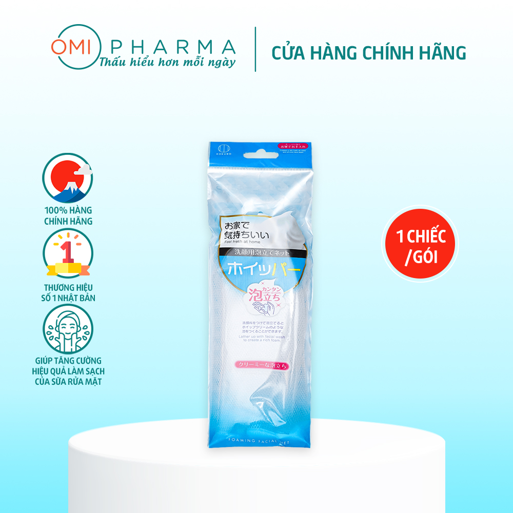 Lưới tạo bọt mịn rửa mặt kokubo s select nhật bản