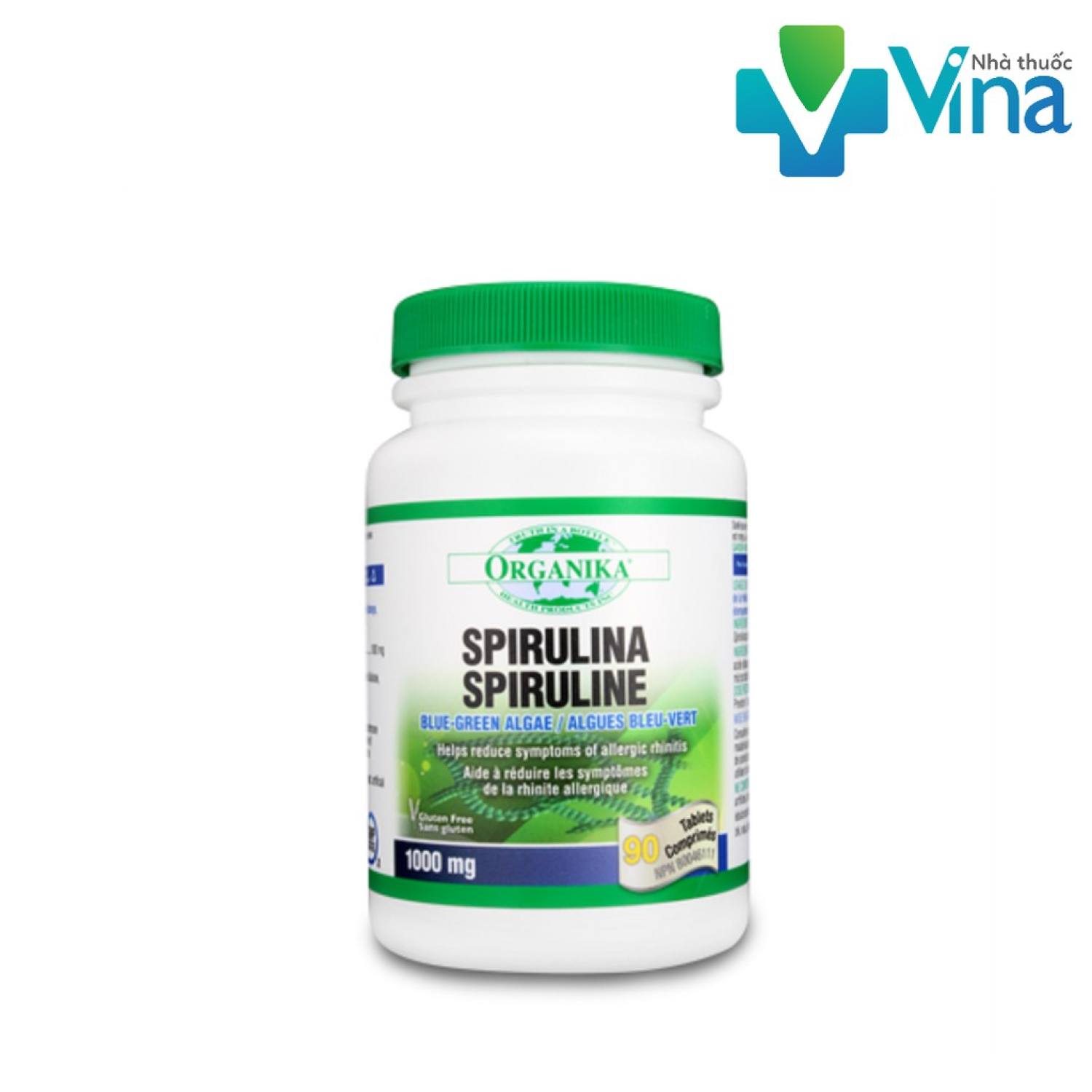 Spirulina Blue Green Algae Viên Dưỡng Chất Chống Oxy Hóa