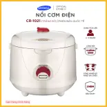 Nồi Cơm Điện Cuckoo Hàn Quốc CR-1021 - 1.8L, Nồi Cơm Nội Địa Hàn Quốc Siêu Bền Kiểu Dáng Đẹp Hiện Đại - Hàng Chính Hãng Bảo Hành 2 Năm SafeMall