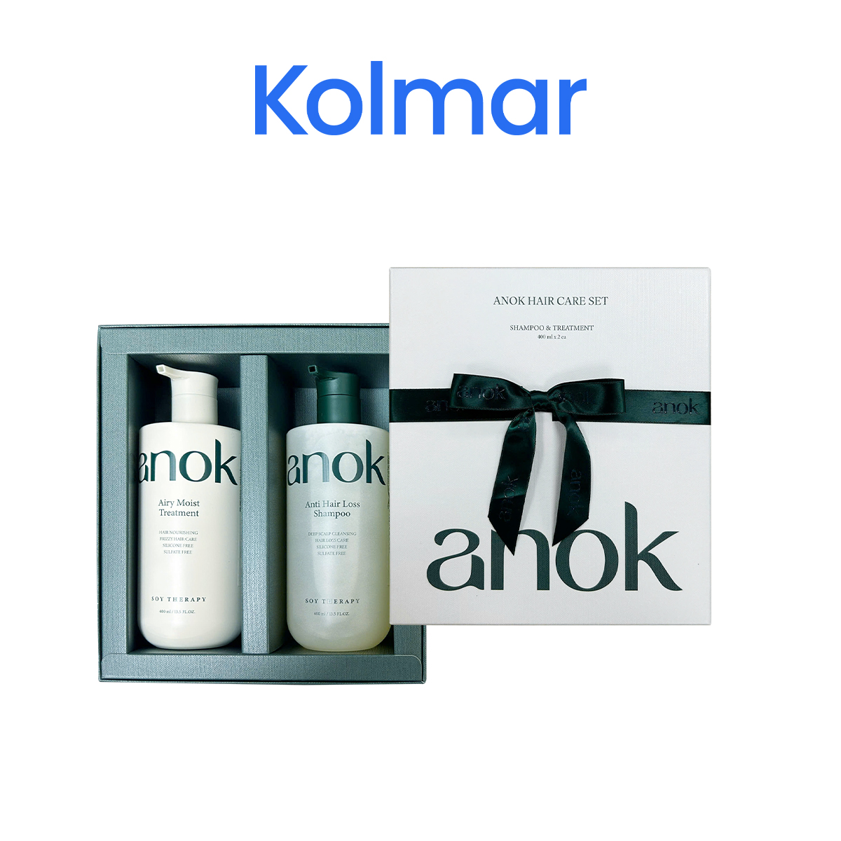 Set Quà Tặng ANOK HAIRCARE - Anok Shampoo & Anok Treatment