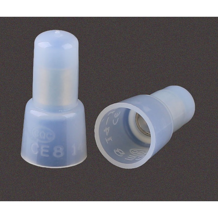 Đầu cos nối dây điện màu trắng ce ce1 / ce2 / ce5/ce8 bịch 100 cái
