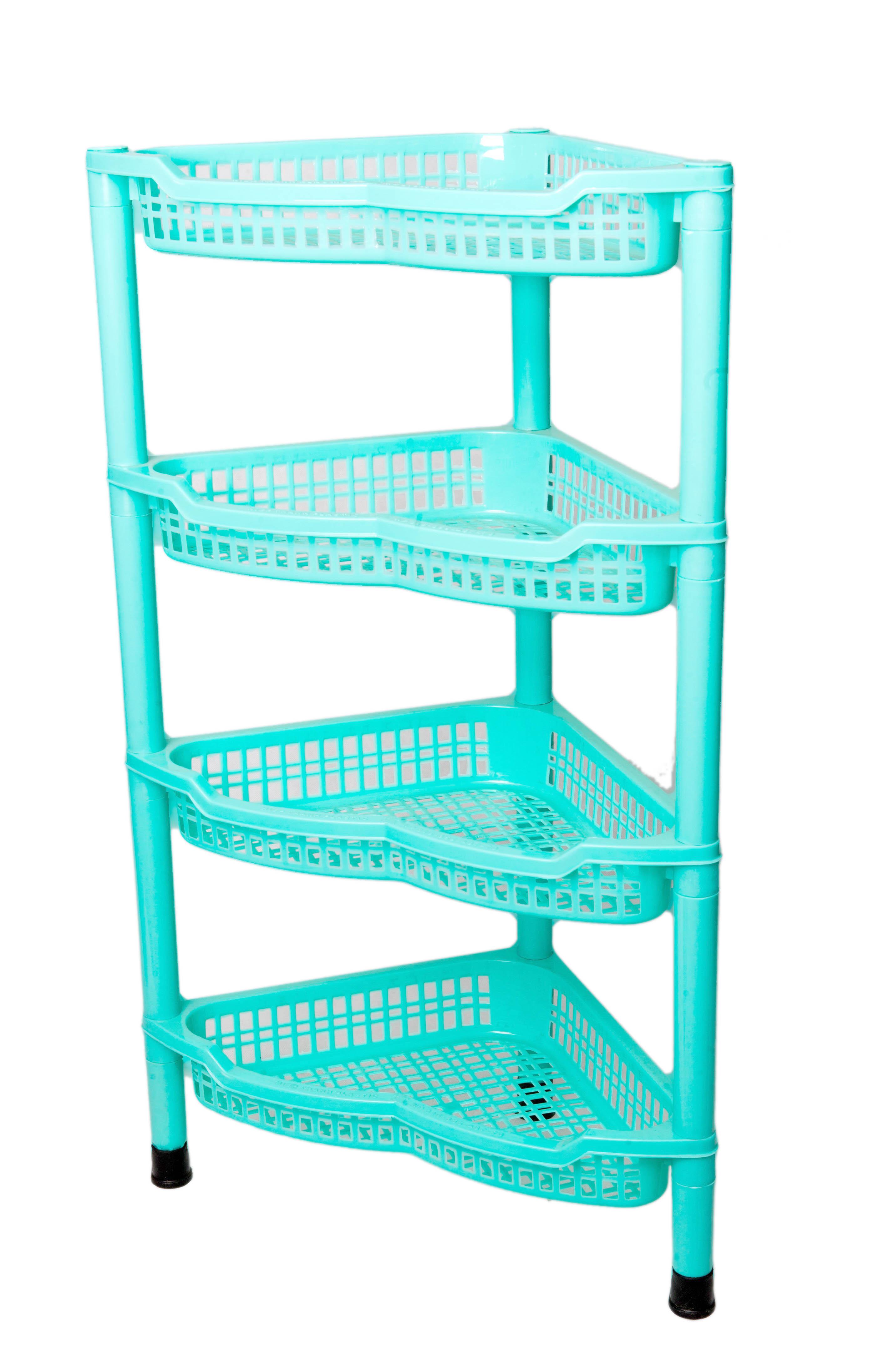 Kệ tam giác 4 tầng hiệp thành plastic-316/4 : 49.0 x 3.50 x h 85.cm