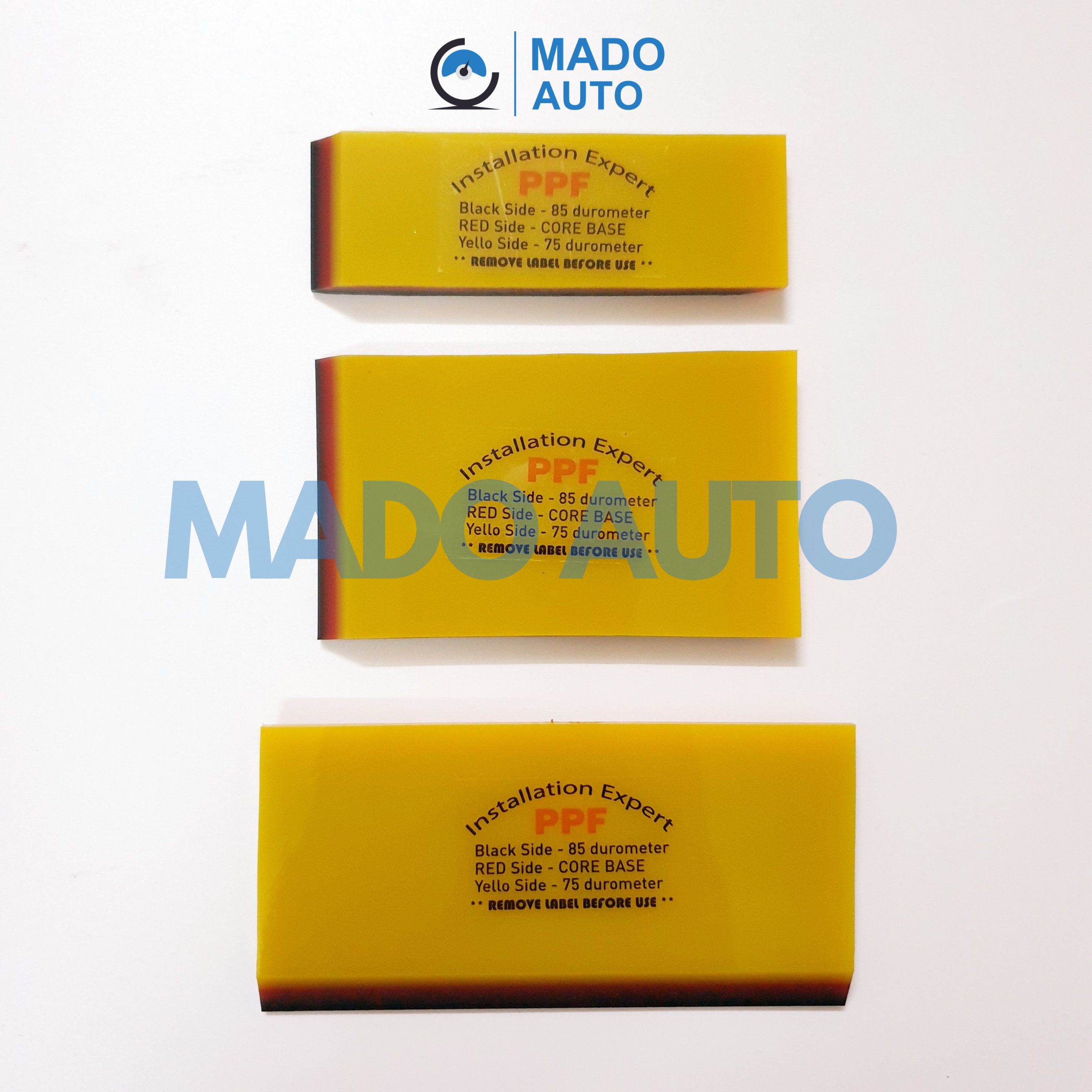 Miếng gạt cao su 3 lớp chất lượng cao dán Decal đổi màu / PPF cho xe ô tô MADO AUTO F147