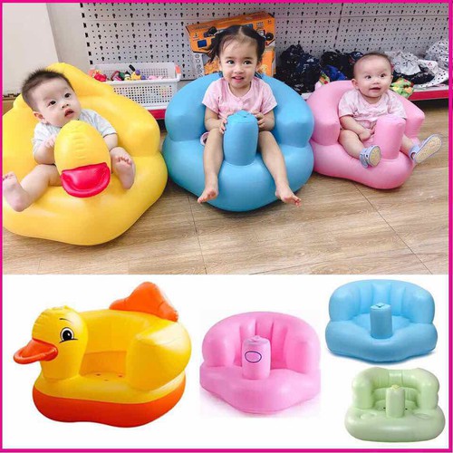 [HCM]Ghế ăn cho Bé - Ghế hơi tập ngồi ghế nhún cho Bé ngồi ăn