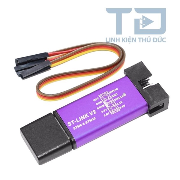 Mạch nạp stm8, stm32 st-link v2