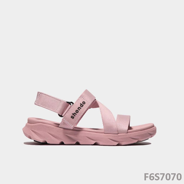 Sandal Shondo F6 sport hồng nhạt F6S7070