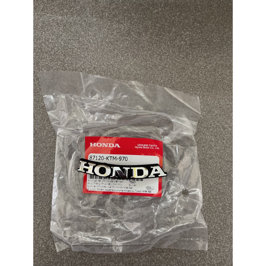 Tem logo honda xe future neo future x future led ab 110 hàng chính hãng 87120KTM970