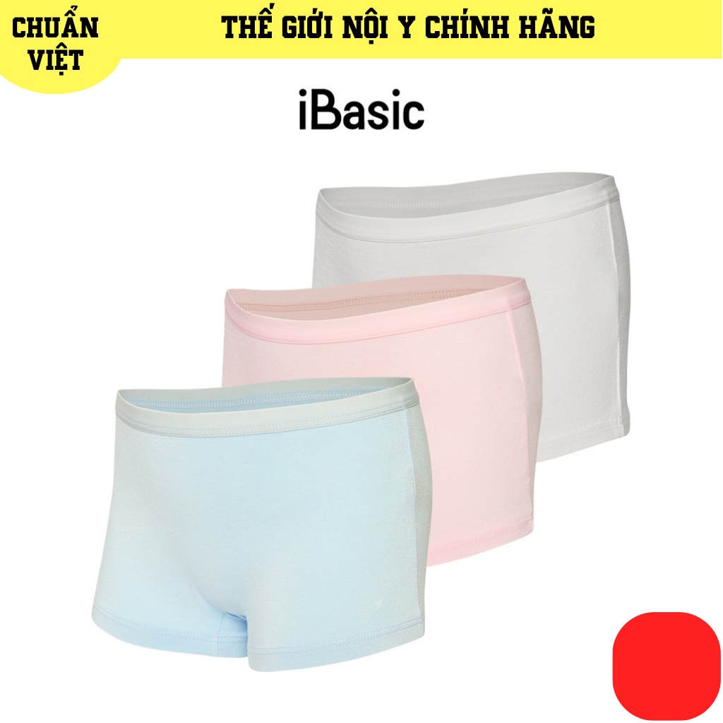 [ iBasic ] Quần Lót Teen Cotton Dáng Boy Short iBasic V137