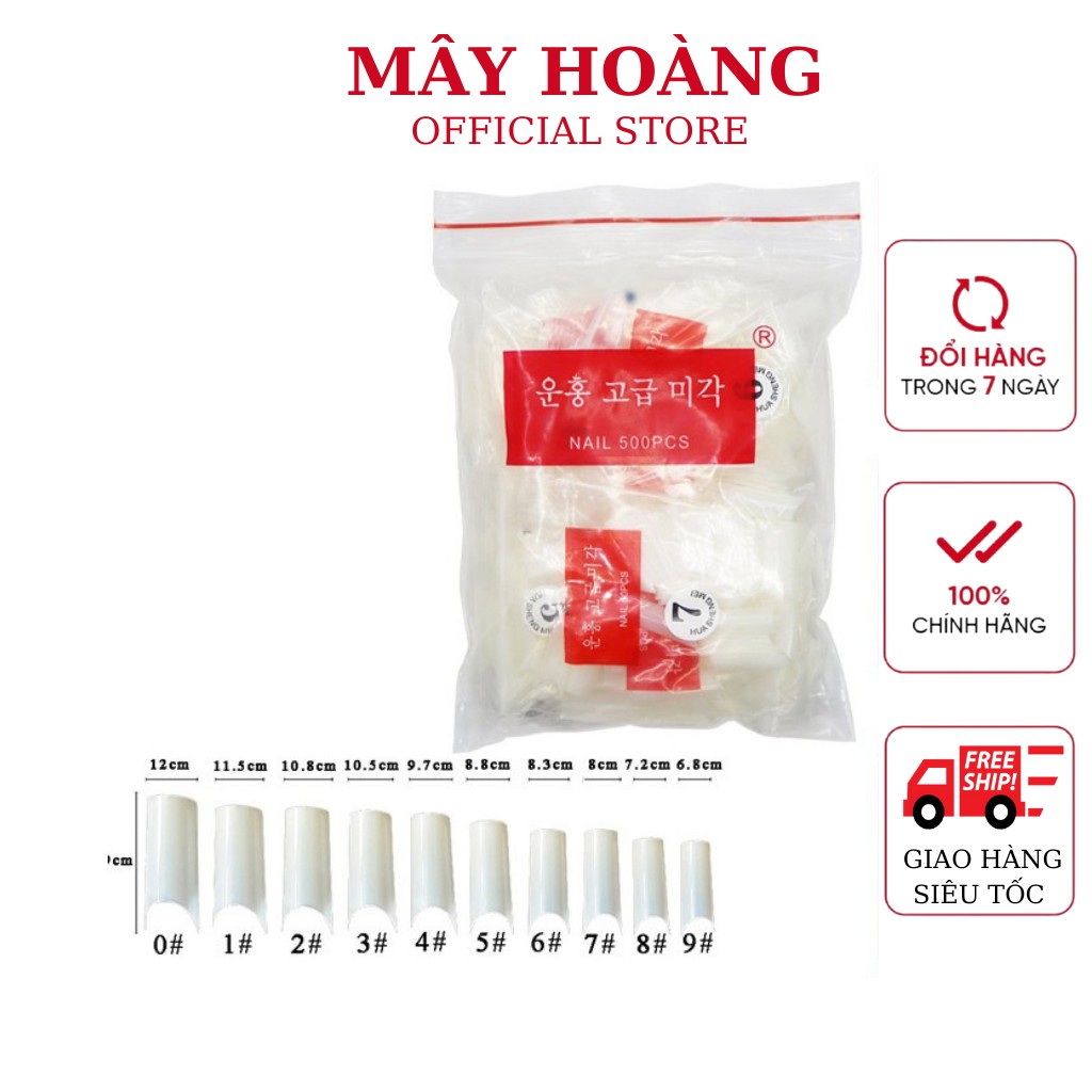 Móng Nối Trúc, móng típ ống tre