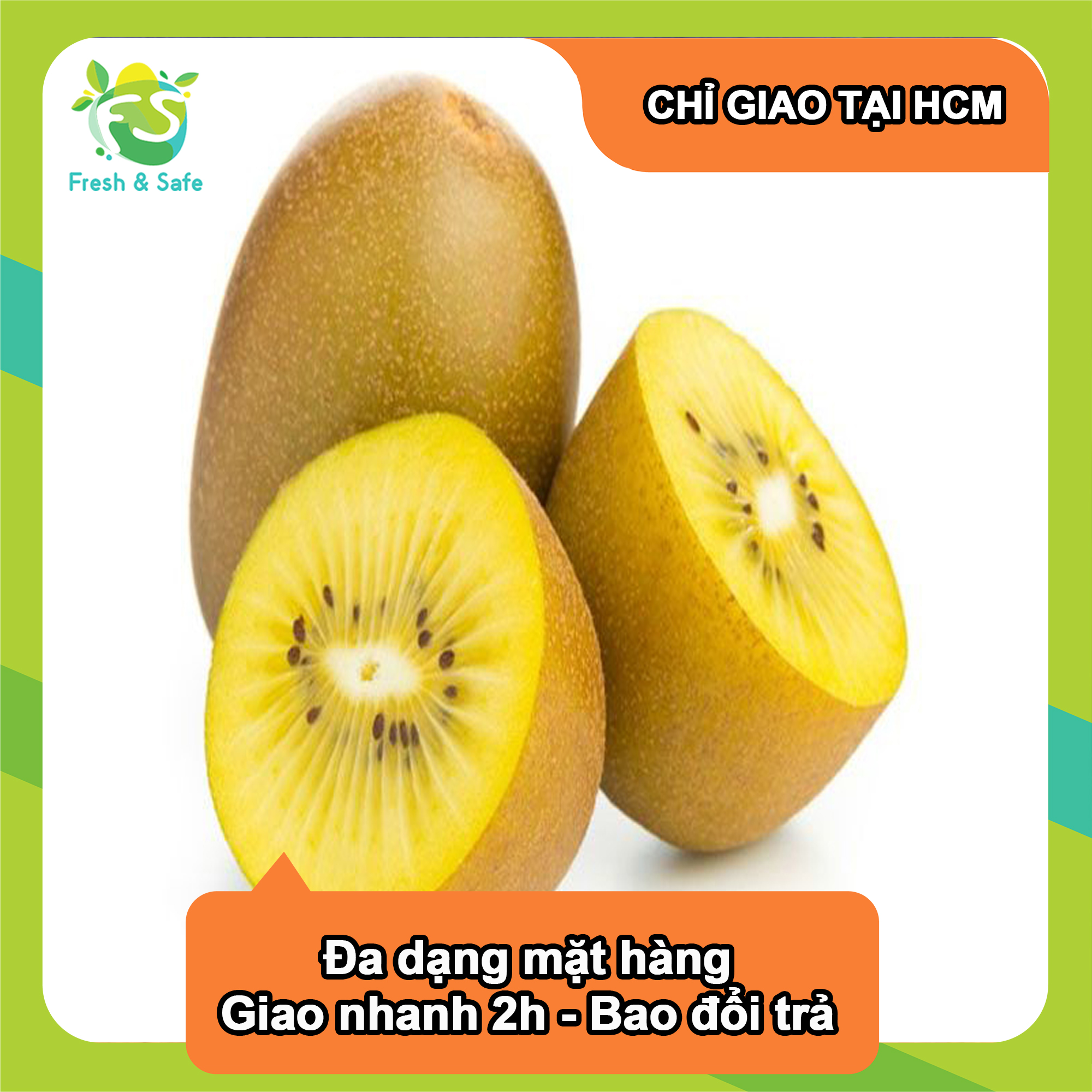 [Chỉ Giao HCM] Kiwi Vàng Newzealand - 300g
