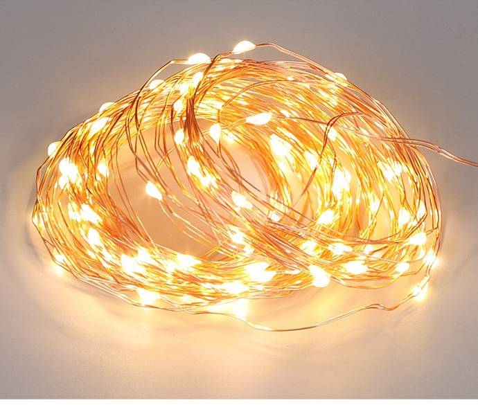 Đèn led dây đom đóm fairy light dùng pin 1m-10m
